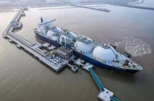 中國海油鹽城“綠能港”接卸LNG總量突破100萬立方米